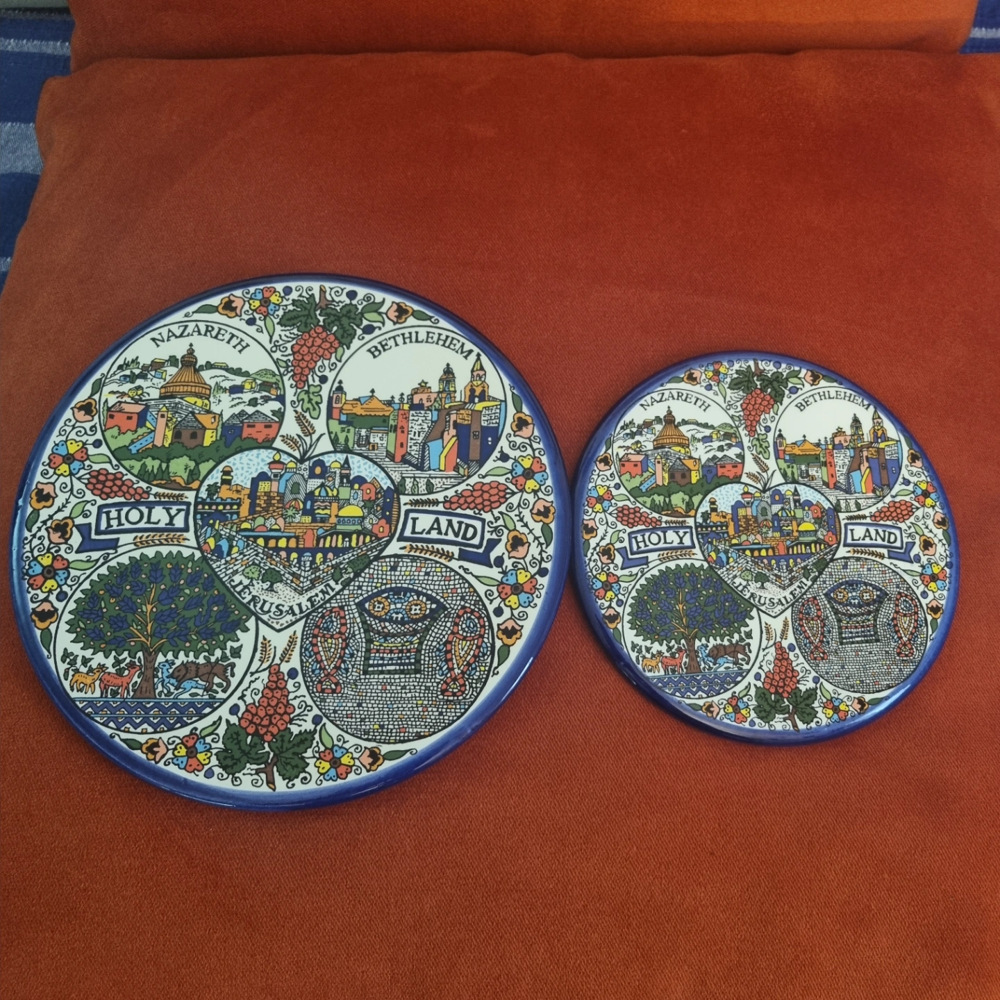 armaniean ceramic 2 plates holly places small plates